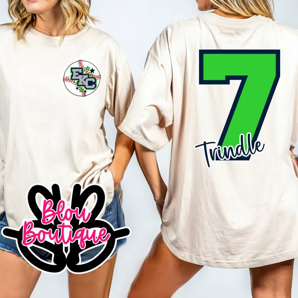 Custom Baseball Tee