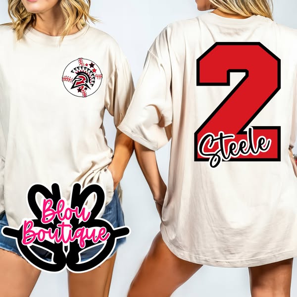 Custom Baseball Tee