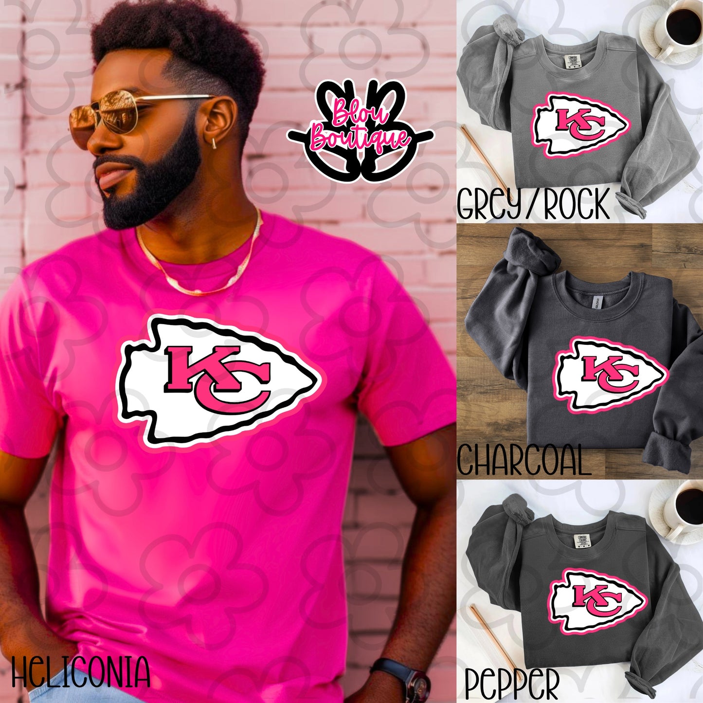 Pink Mascot-Kansas City