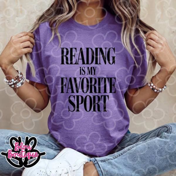 Reading is my Favorite Sport
