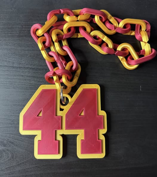 Custom Number Hype Chain