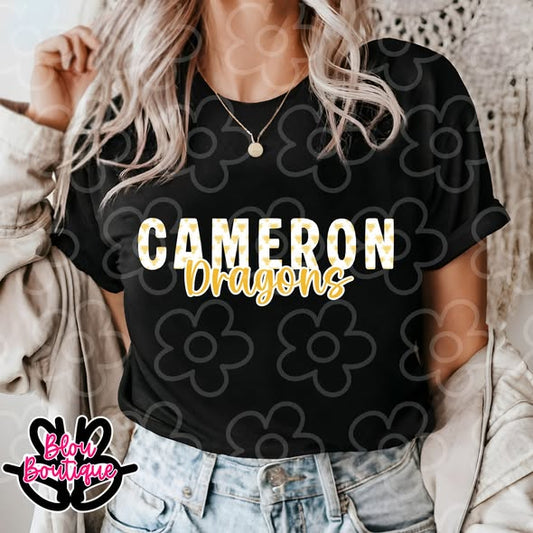 26-Cameron Dragons Scatter Pattern