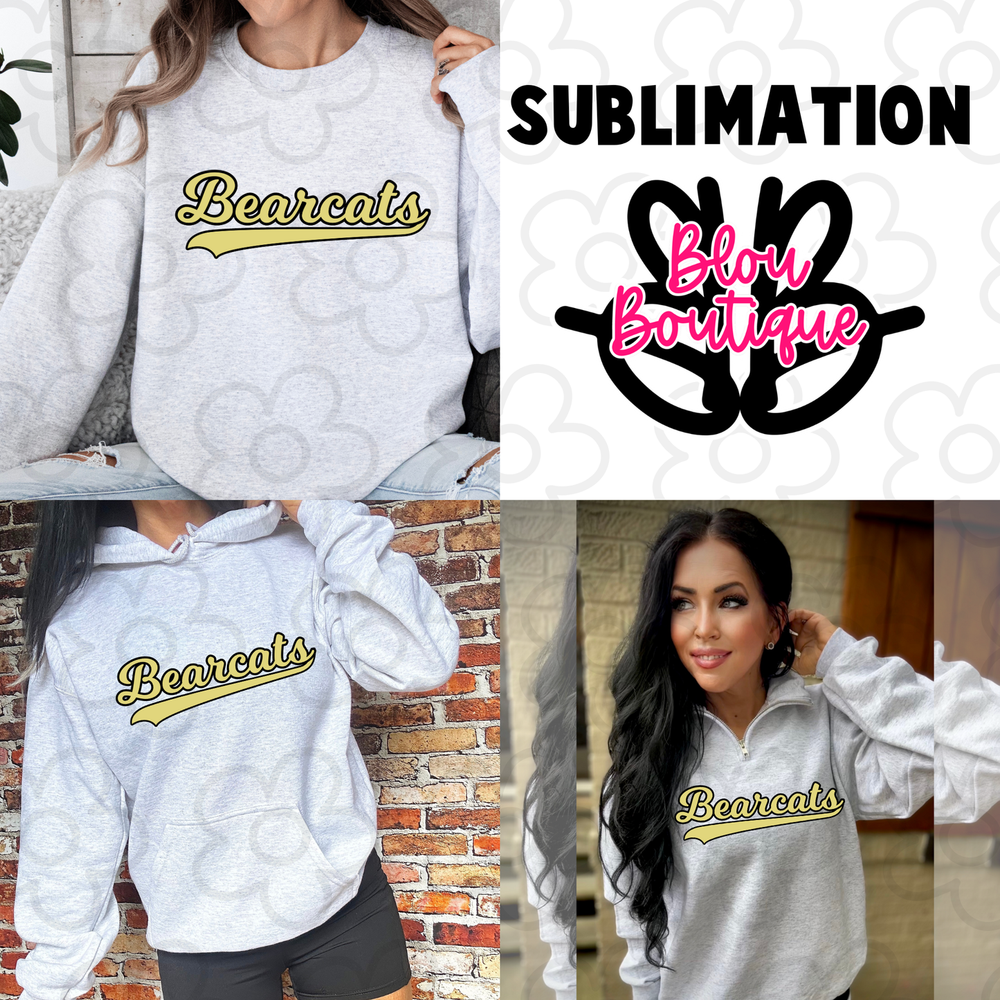 Sublimation Tail- Bearcats
