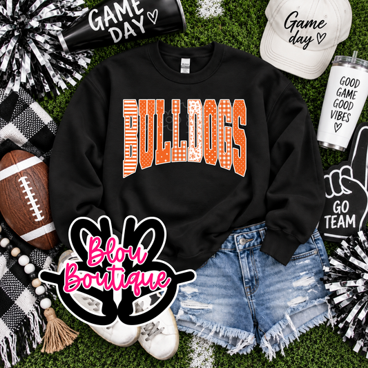 26 Mixed Elements Bulldogs Orange