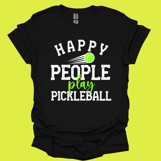 Happy People Play Pickleball