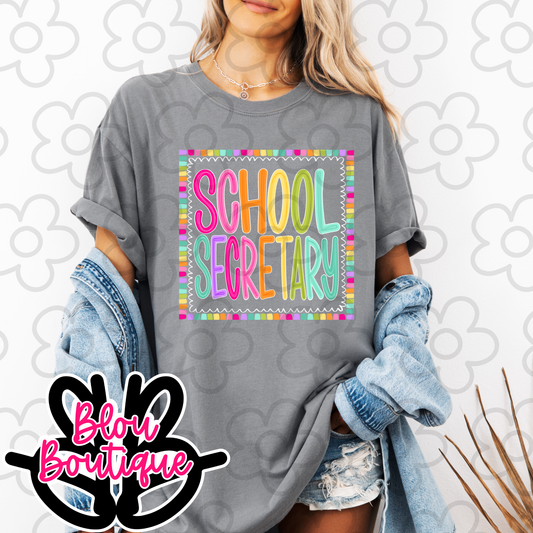 26 School Secretary