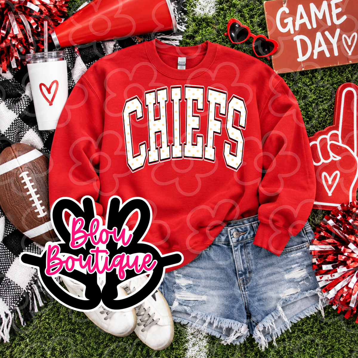26 Varsity Polka Dot Chiefs