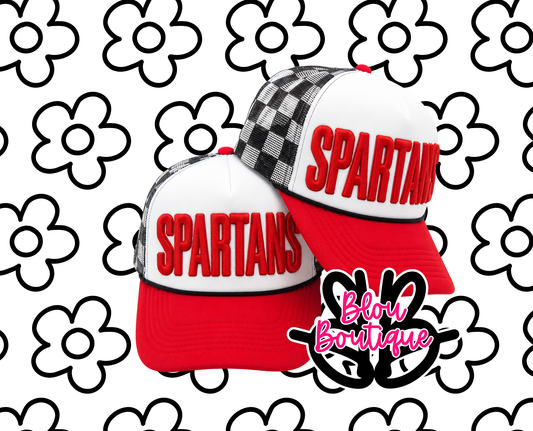 26 Richmond Spartans Puff Embroidery Patch Hat