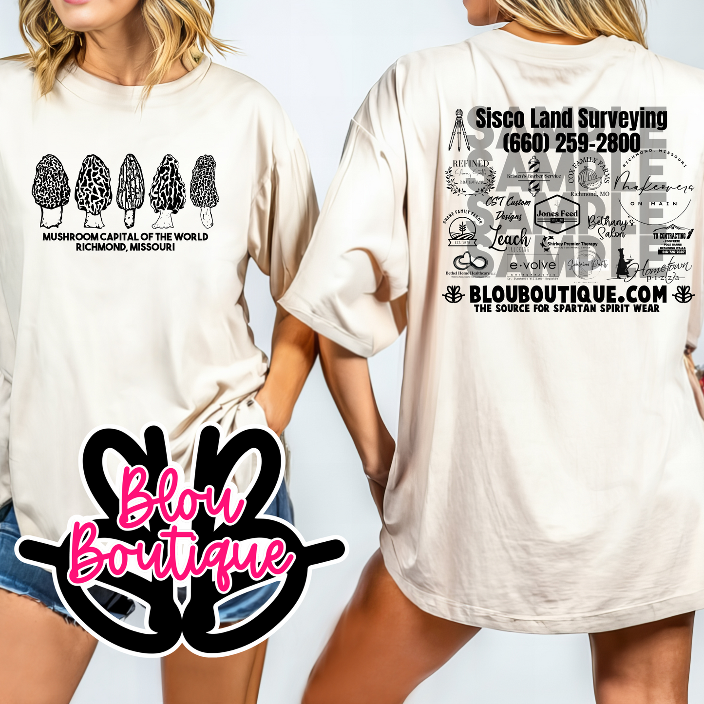 Mushroom Festival Advertisement Tees