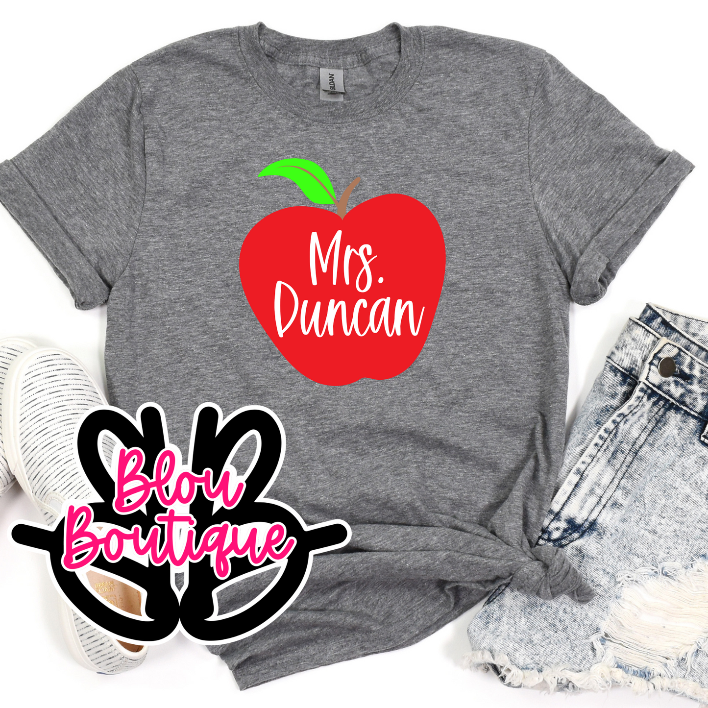 Apple Personalized Tee