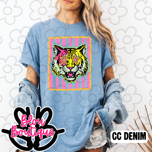 26 Color Print Fun Tigers