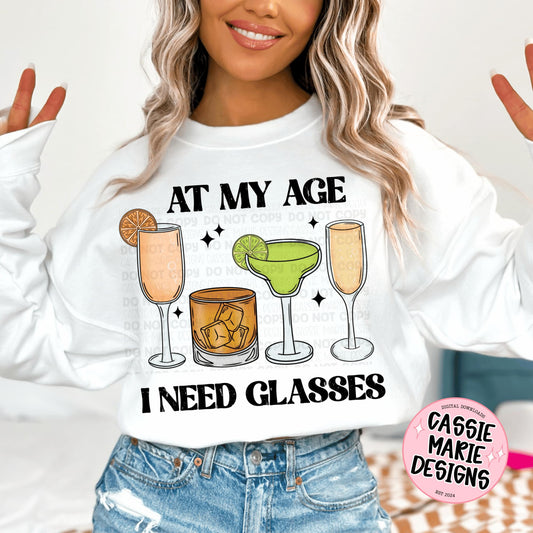 At My Age, I need glasses