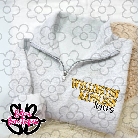 08.25 Quarter Zip- Wellington Napoleon