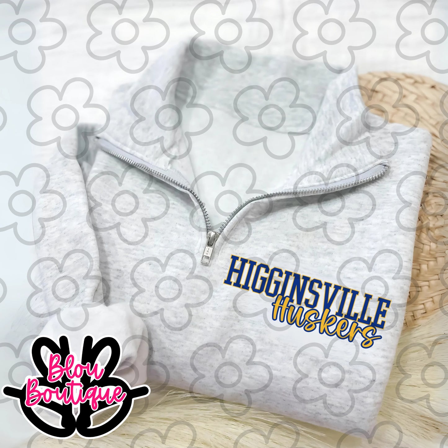 08.25 Quarter Zip-Higginsville