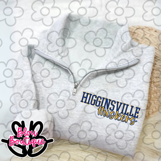 08.25 Quarter Zip-Higginsville