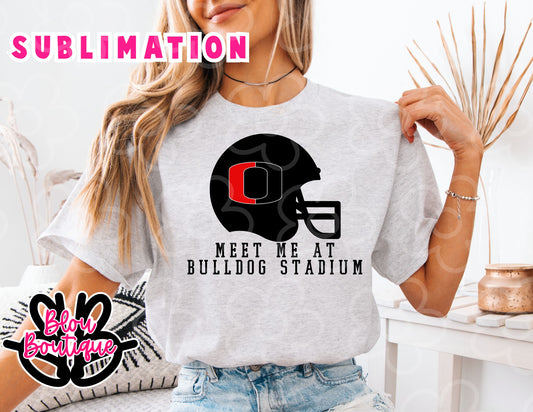 SUBLIMATION- MEET ME AT BULLDOG STADIUM
