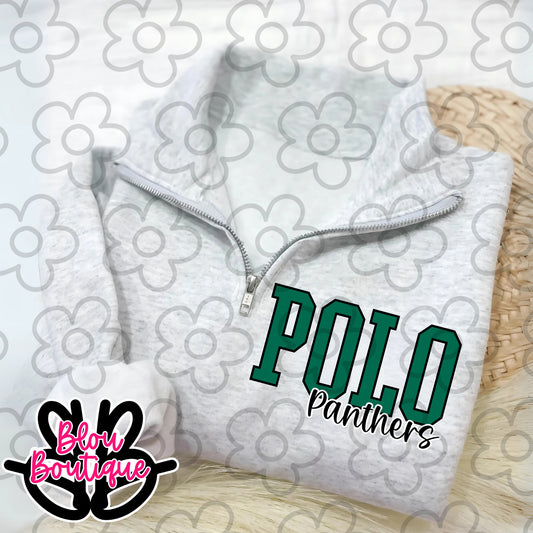 08.25 Quarter Zip- Polo