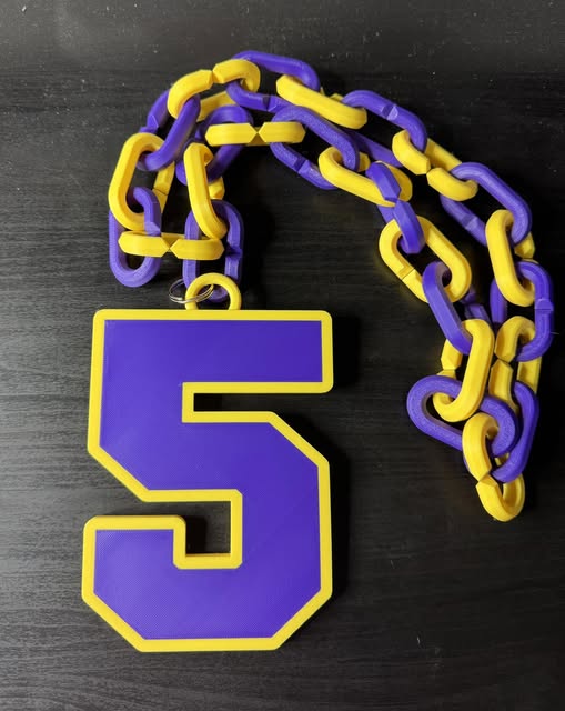 Custom Number Hype Chain