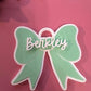 Bow Bag Tag