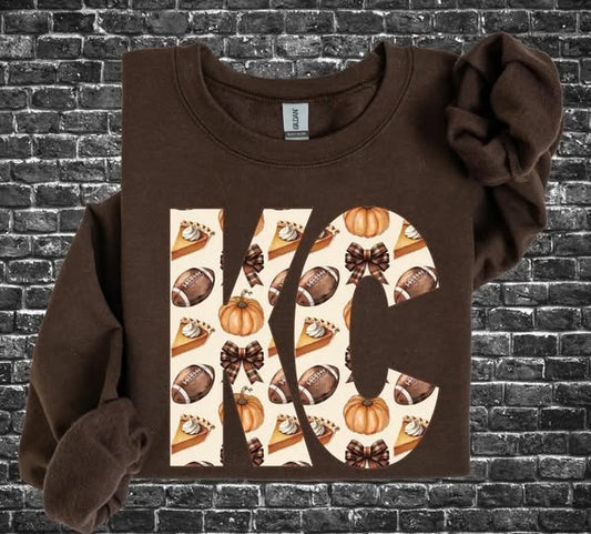 KC- Footballs and Pumpkin Pie