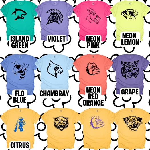 26 CC 1 Color Mascot Tee
