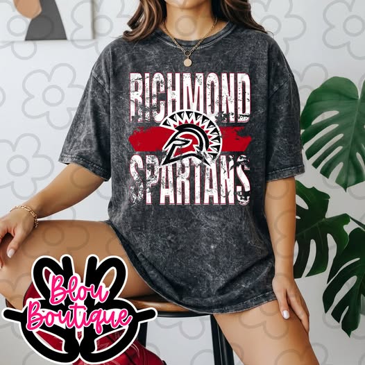 26 Thick Middle Stripe Richmond Spartans