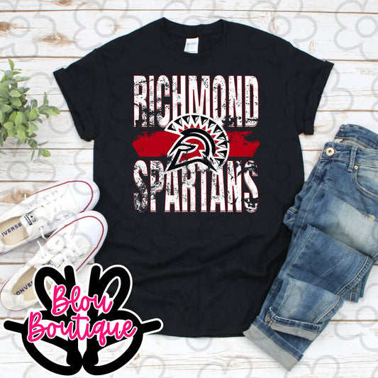 26 Thick Middle Stripe Richmond Spartans