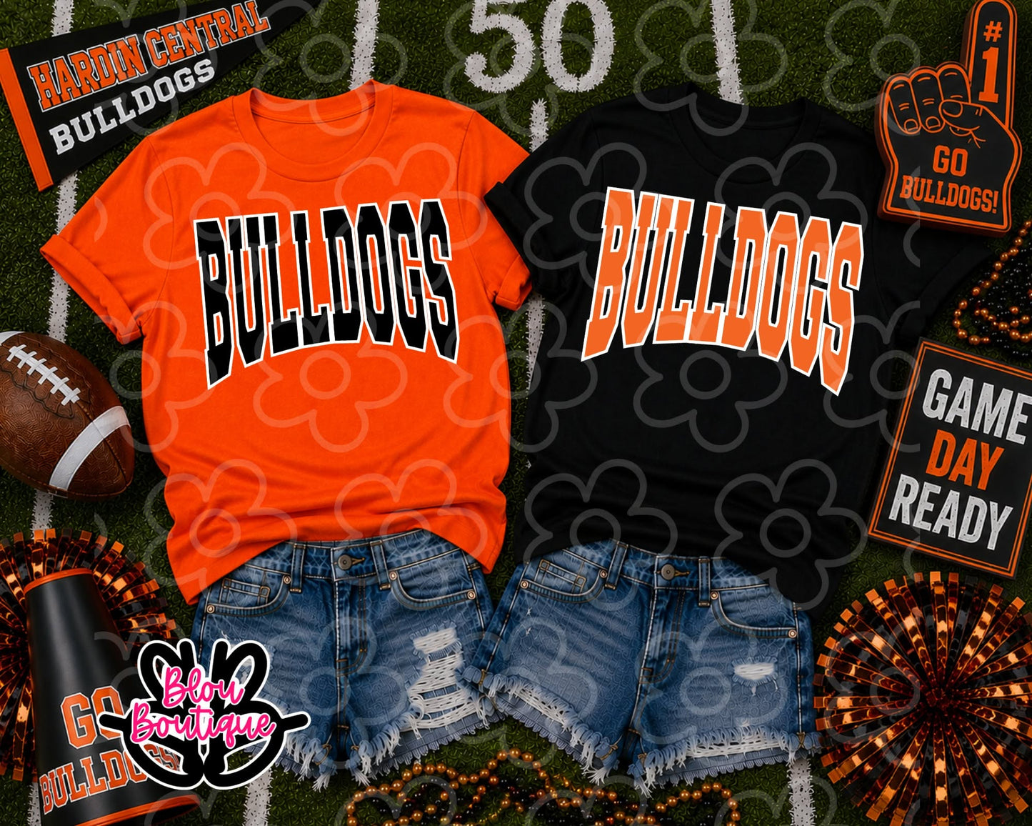 26- Varsity Arched Hardin Central Bulldogs