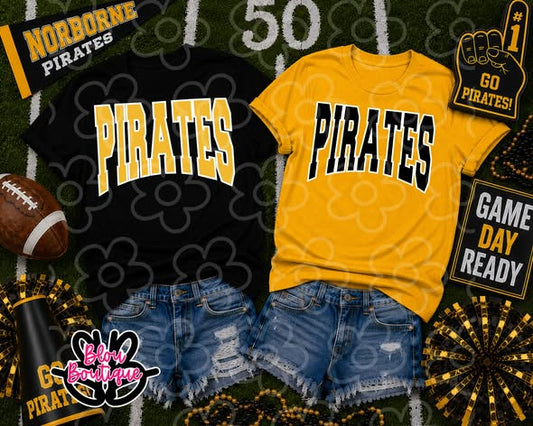 26- Varsity Arched- Norborne Pirates