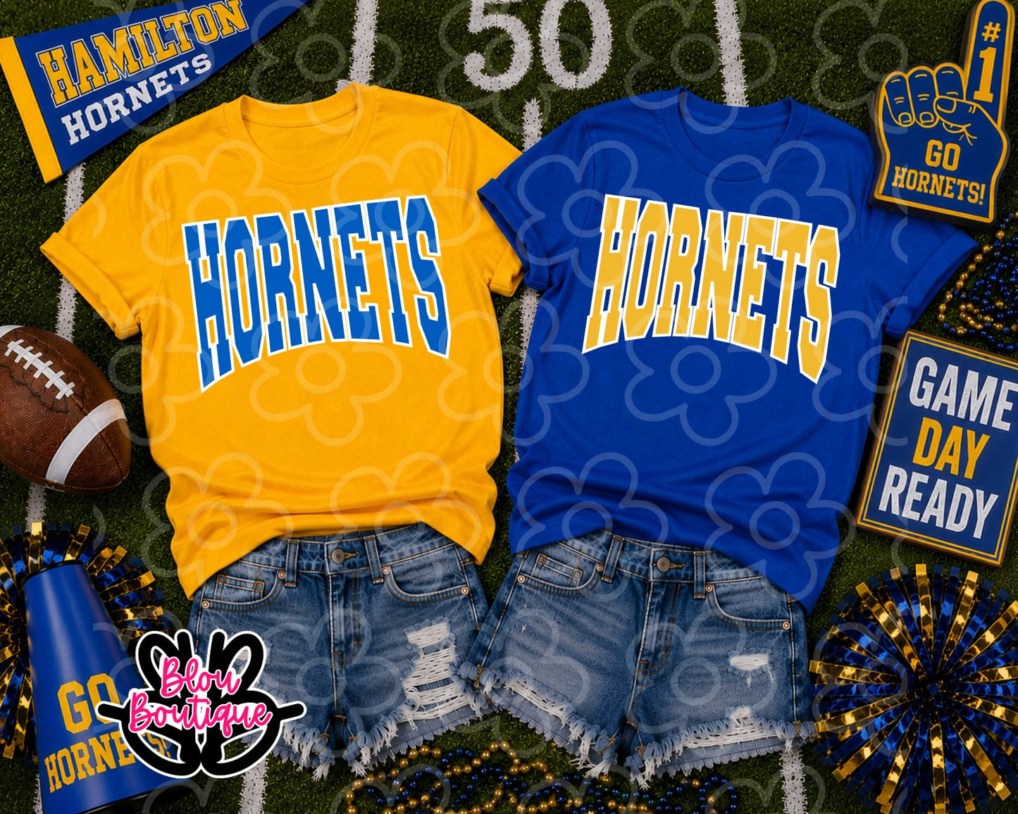 26- Varsity Arched- Hamilton Hornets