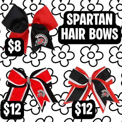 26-Spartan Hair Bows