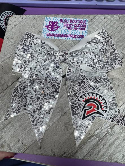 26-Spartan Hair Bows