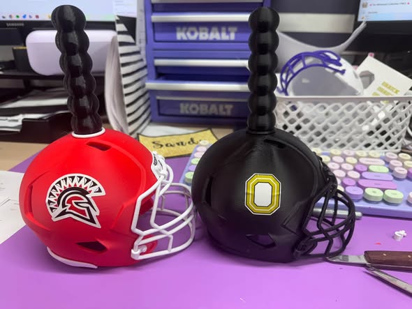 Helmet Cow Bell