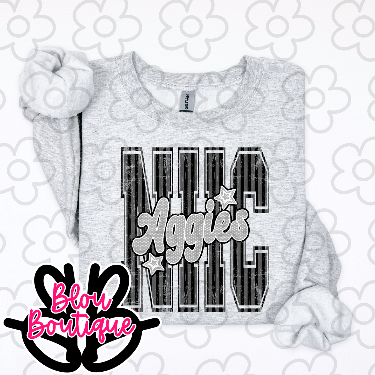 26 Big Letter Sublimation Sweatshirt