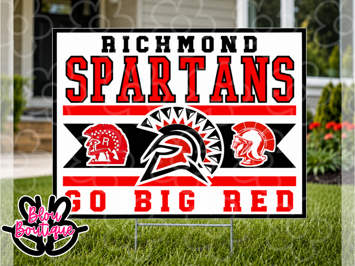 26 GO BIG RED Yard Sign