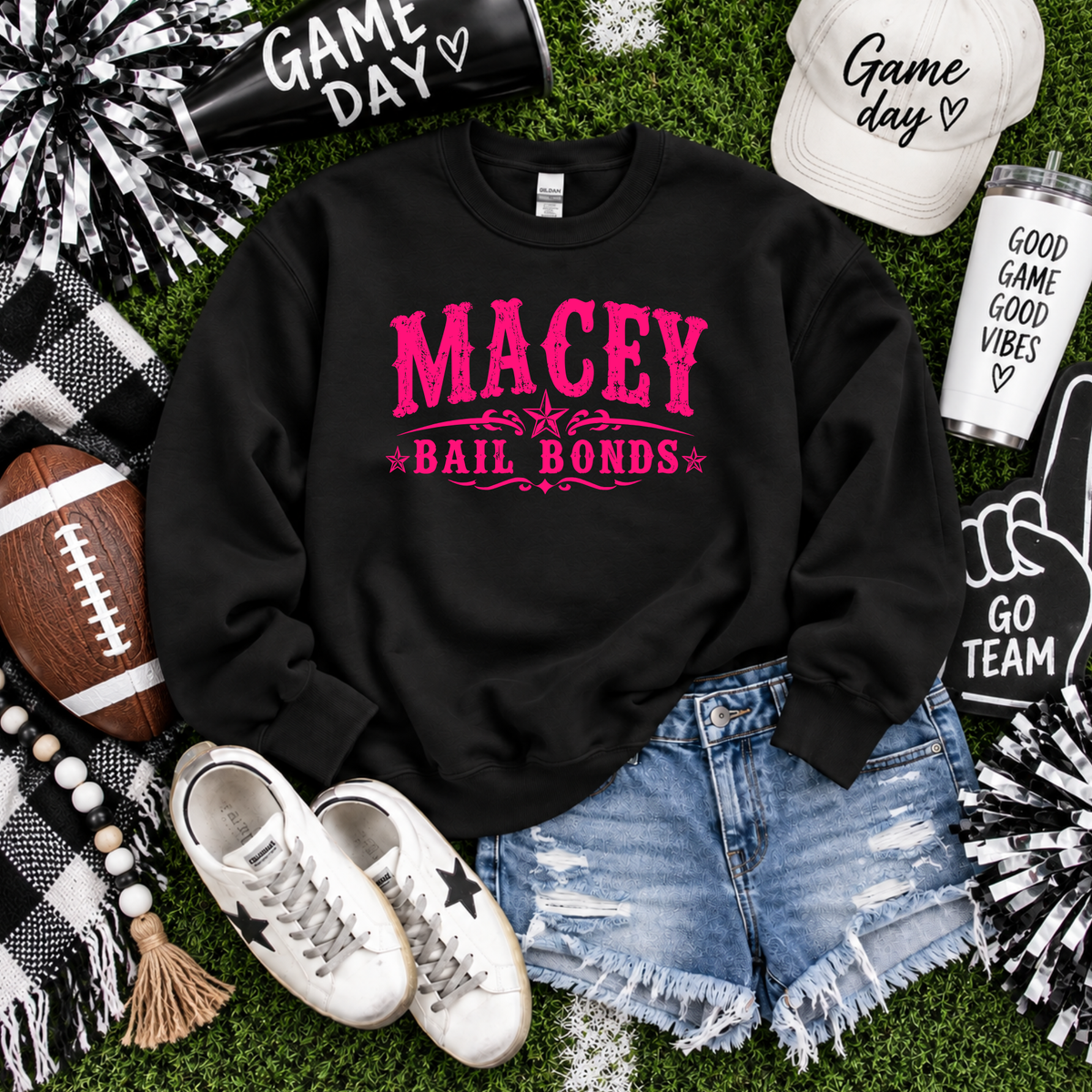 26 Macey Bail Bonds Sweatshirts