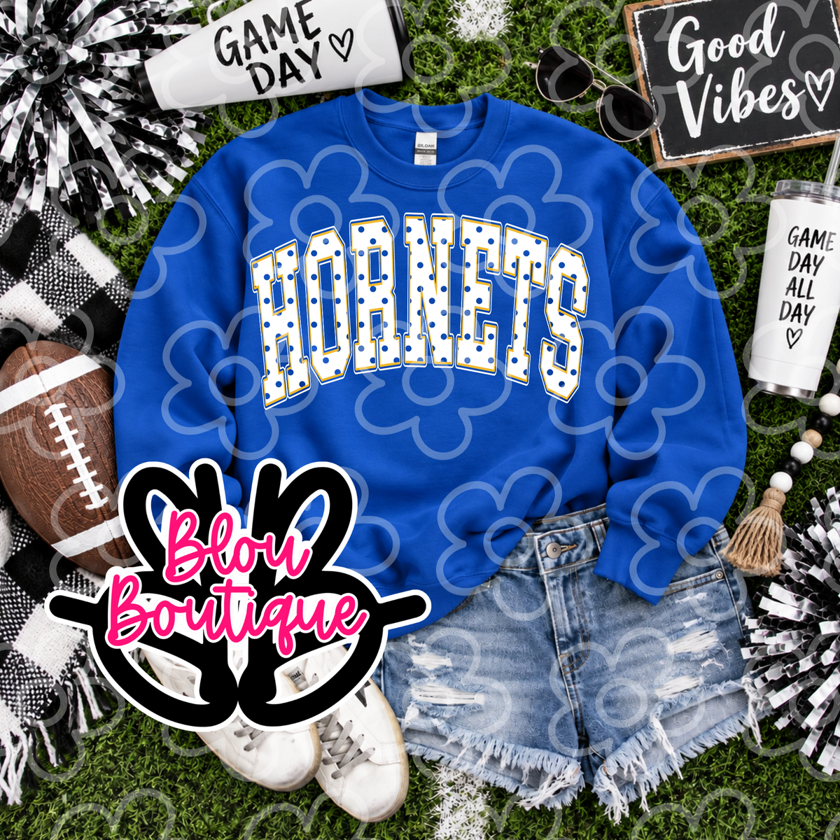 26 Varsity Polka Dot Hornets