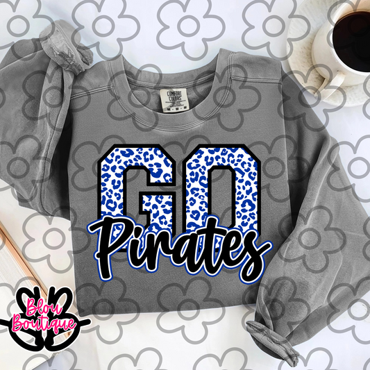 Go Pirates Blue