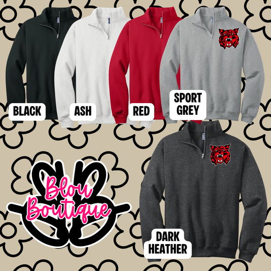 26-Mascot Quarter Zip Braymer