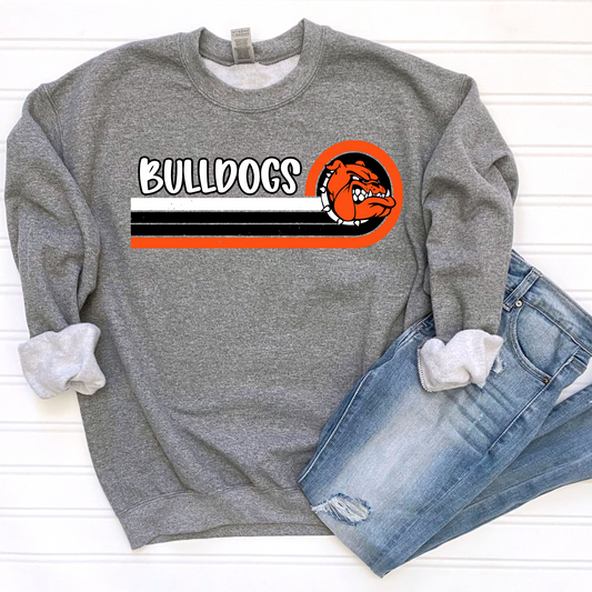 Retro 2025 Bulldogs Orange