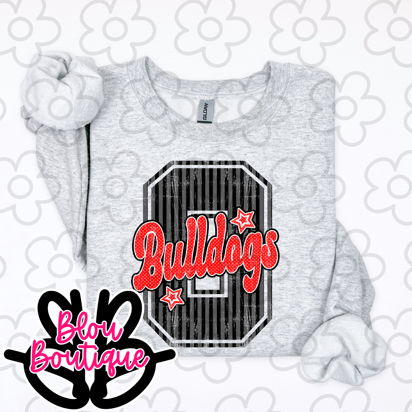 26 Big Letter Sublimation Sweatshirt