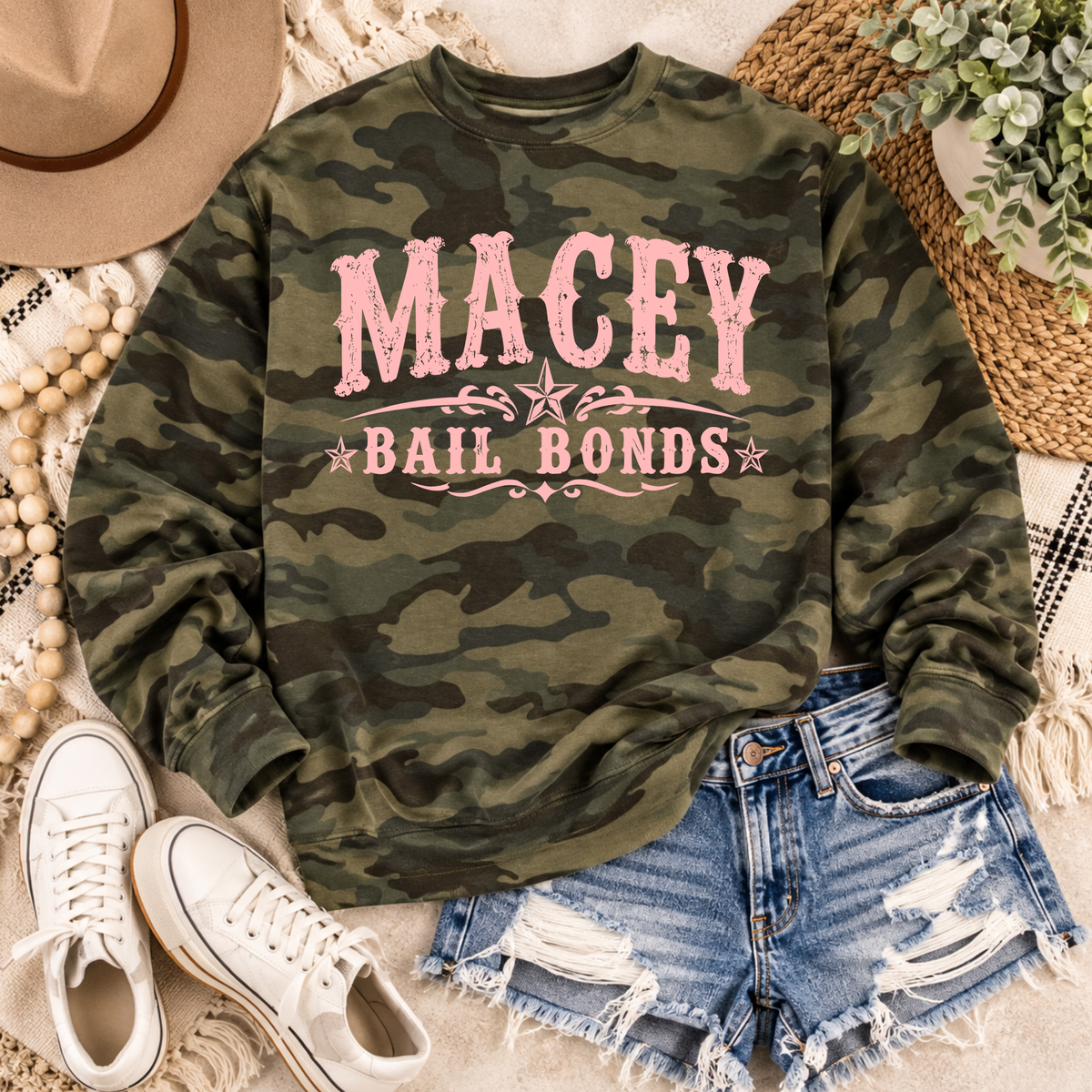 26 Macey Bail Bonds Sweatshirts