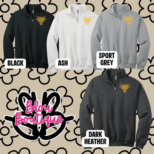 26-Mascot Quarter Zip Cameron