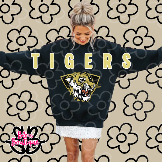 26- ES Tigers Sleeve Print