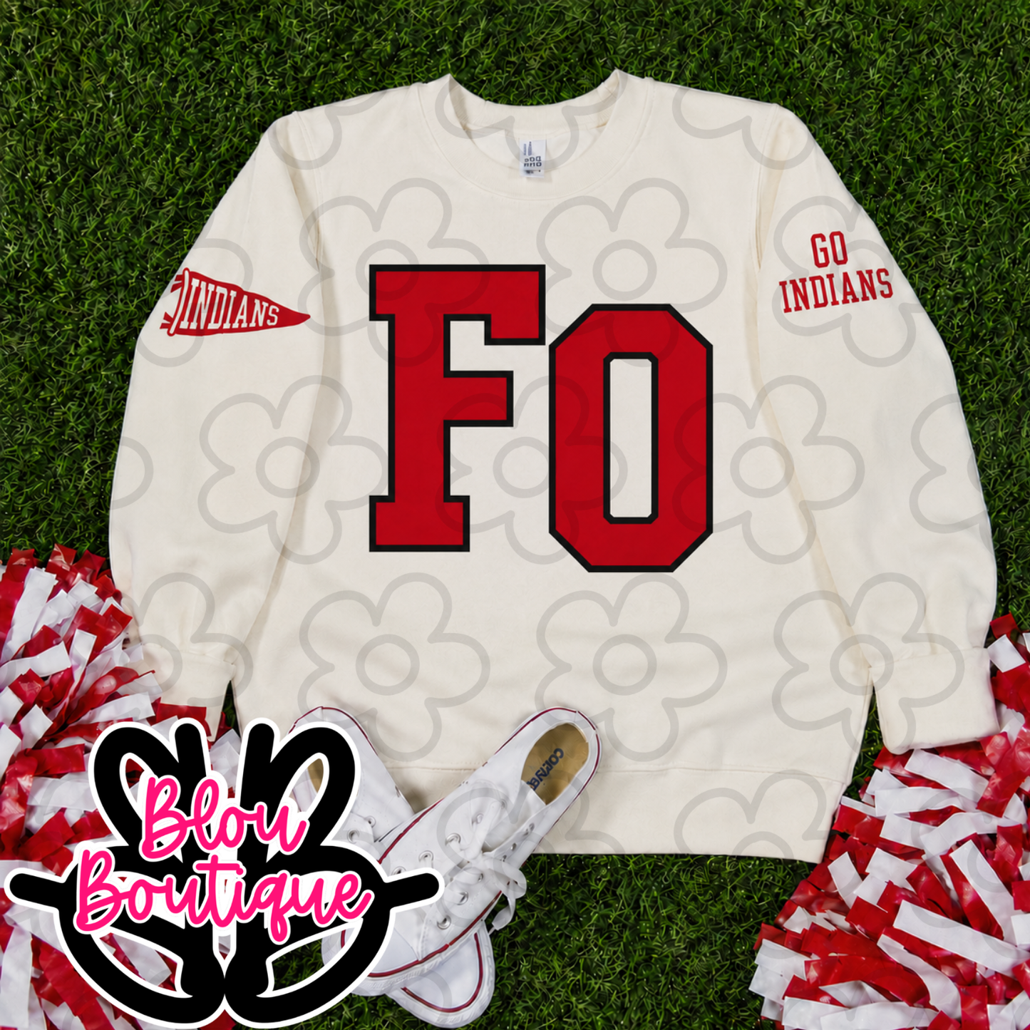 26-Varsity Front with Sleeves Fort Osage