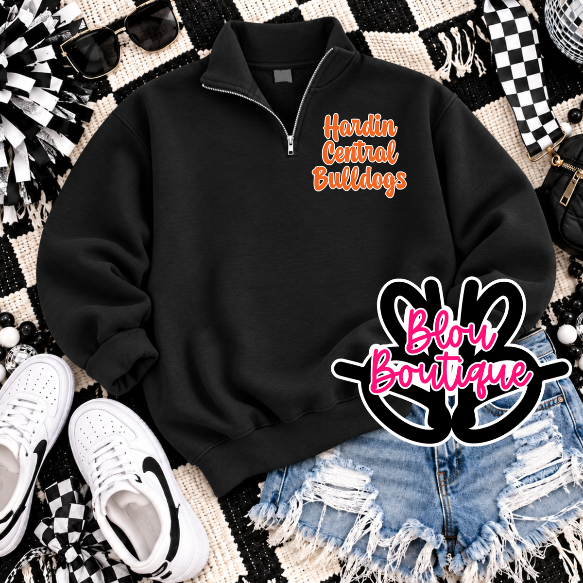26 Marche Quarter Zip Hardin Central