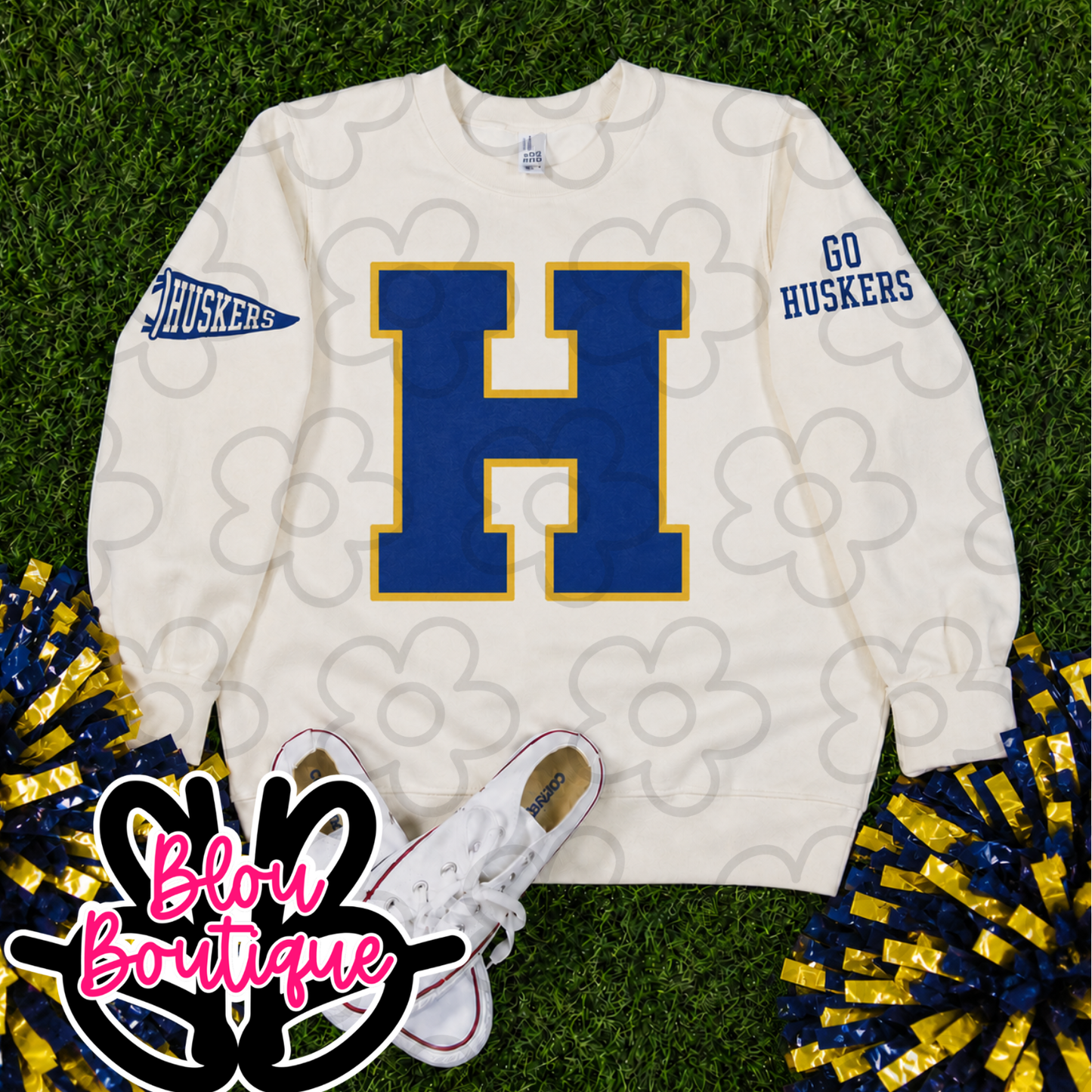 26-Varsity Front with Sleeves Higginsville
