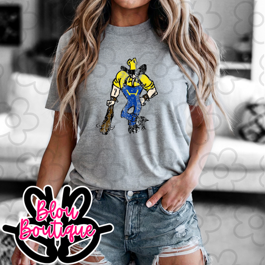 26  Distressed Mascot Higginsville