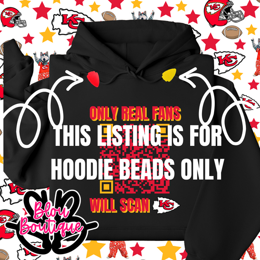 Arrowhead Hoodie Beads