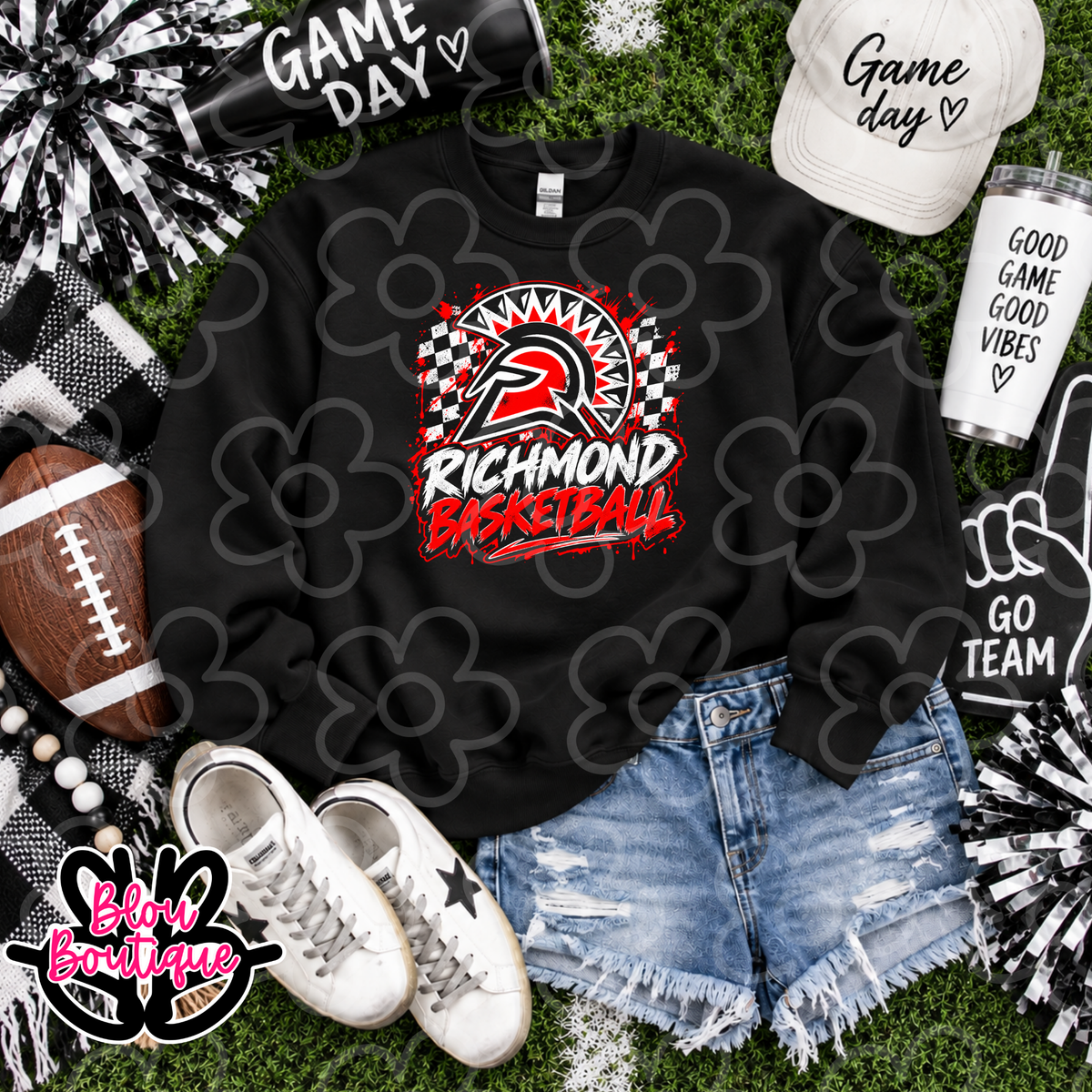 26 KH Grunge Richmond Basketball